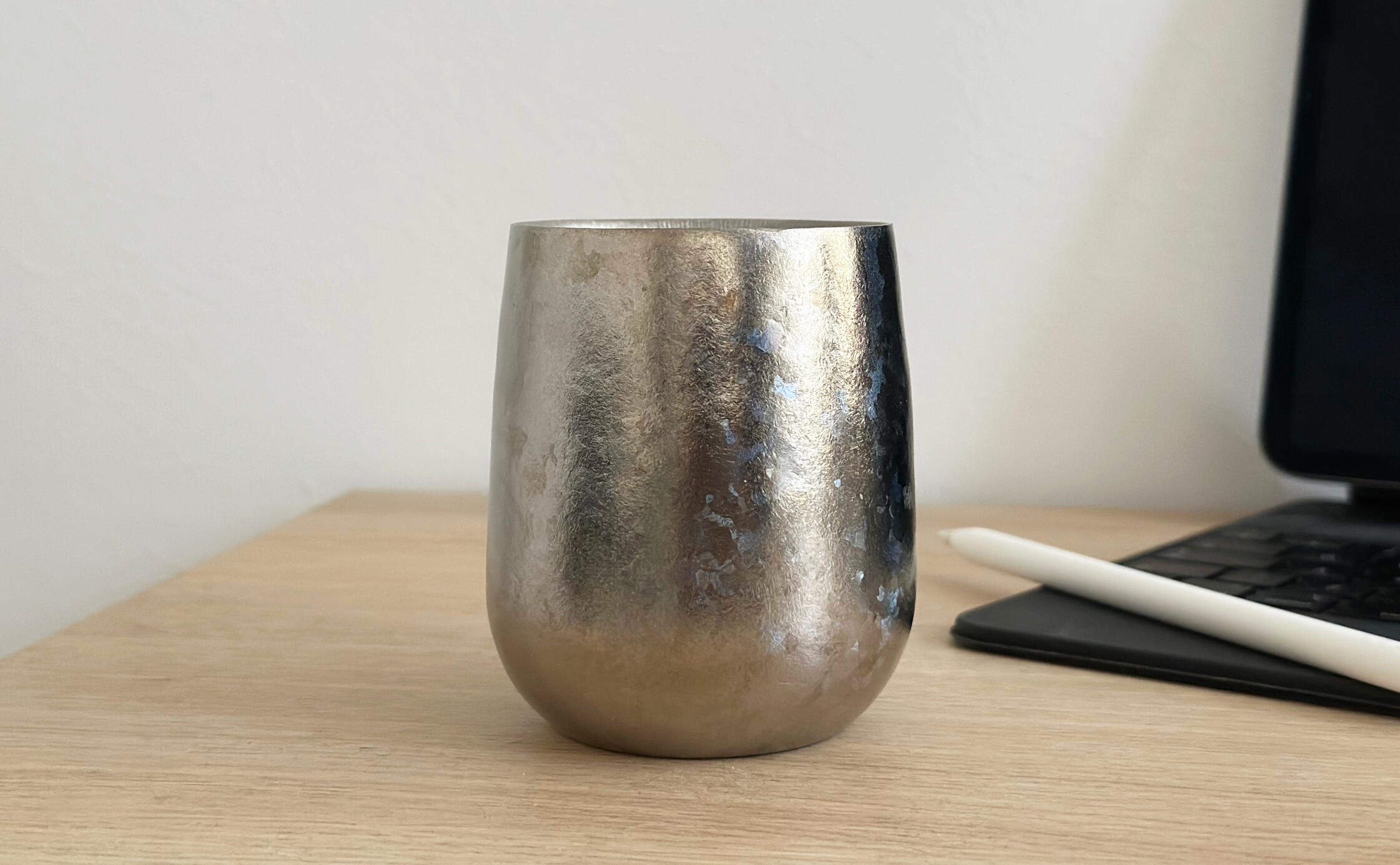 IKKO silver titanium cup IKKO silver titanium cup